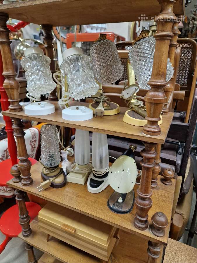 Vintažiniai mid century šviestuvai ir lempos - nuotraukos Nr. 18