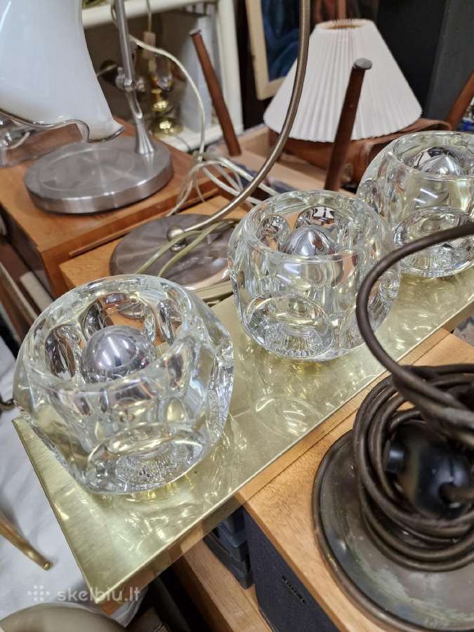 Vintažiniai mid century šviestuvai ir lempos - nuotraukos Nr. 24