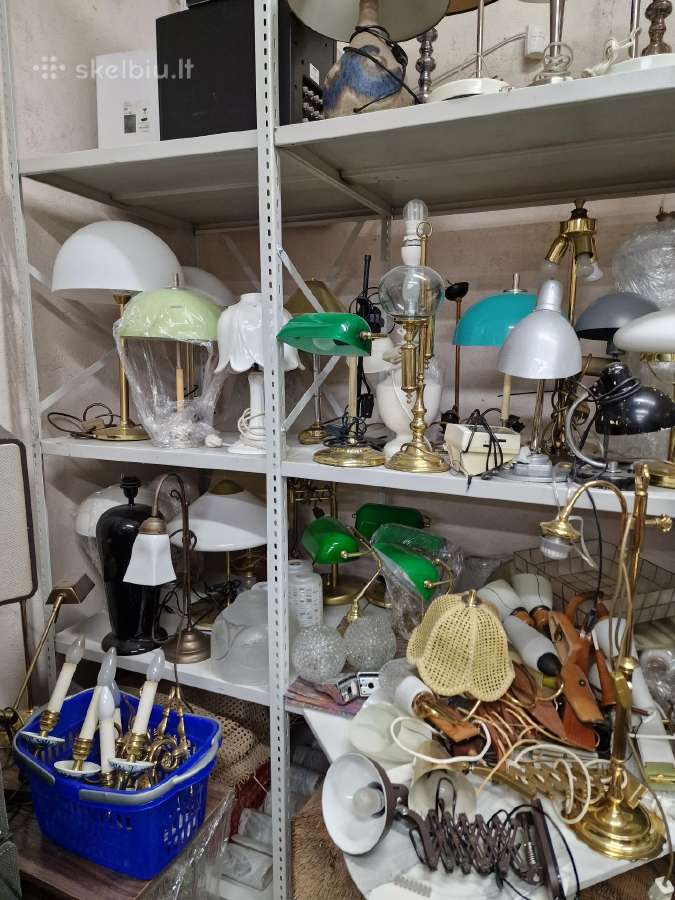 Vintažiniai mid century šviestuvai ir lempos - nuotraukos Nr. 27
