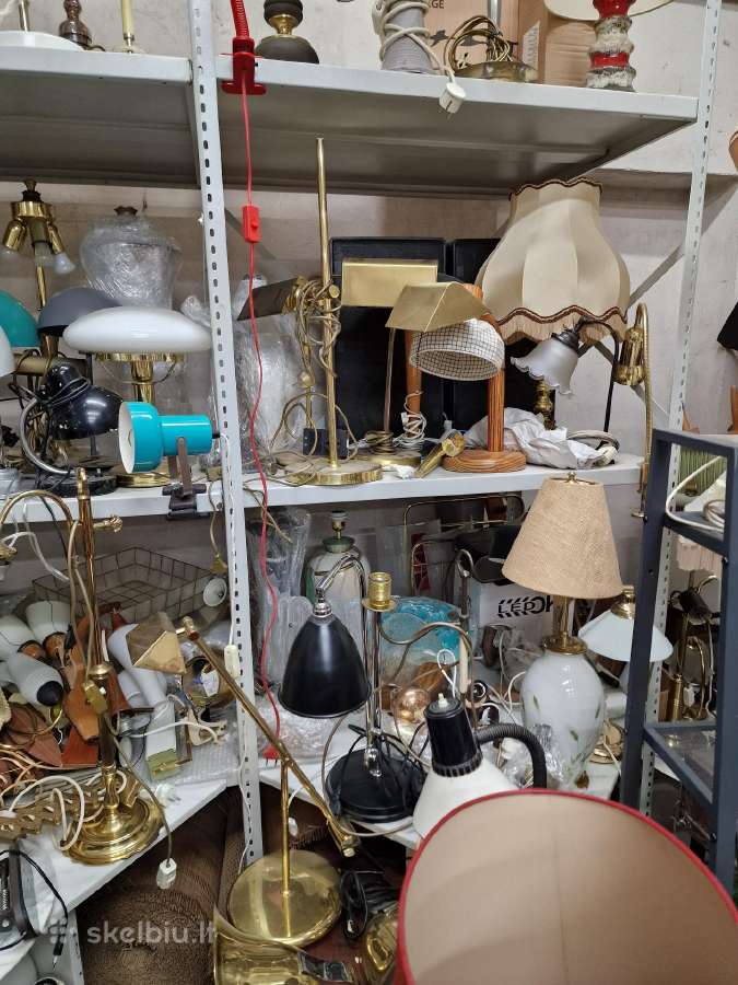 Vintažiniai mid century šviestuvai ir lempos - nuotraukos Nr. 29