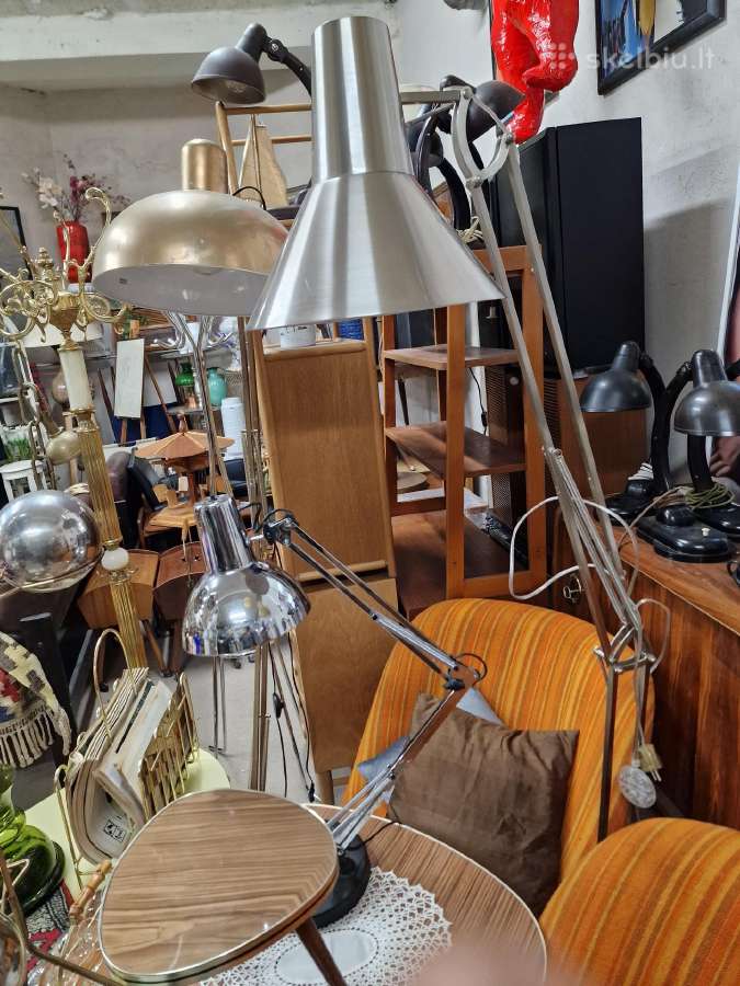 Vintažinės mid century šviestuvai ir lempos - nuotraukos Nr. 6