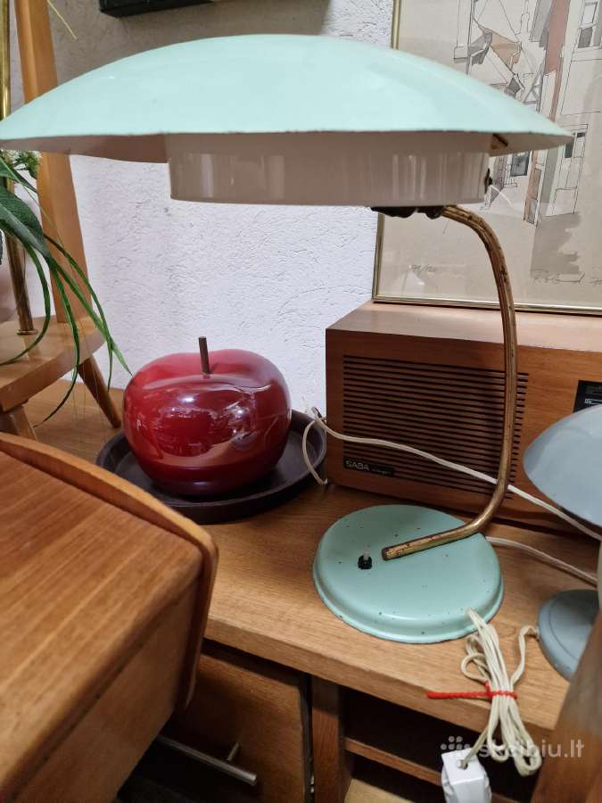 Vintažinės mid century šviestuvai ir lempos - nuotraukos Nr. 13