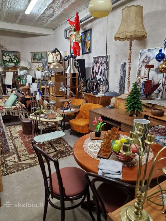 Vintažinės mid century šviestuvai ir lempos - nuotraukos Nr. 19