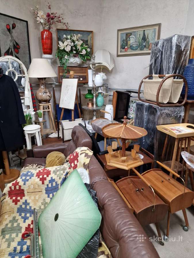 Vintažinės mid century šviestuvai ir lempos - nuotraukos Nr. 25