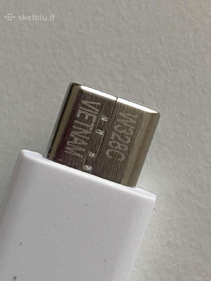Nauji originalūs 1m Samsung Type-c įkrovimo laidai - nuotraukos Nr. 4