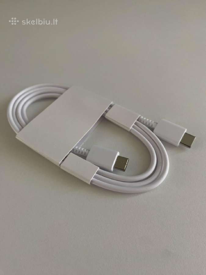 Nauji originalūs 1m Samsung Type-c įkrovimo laidai - nuotraukos Nr. 2