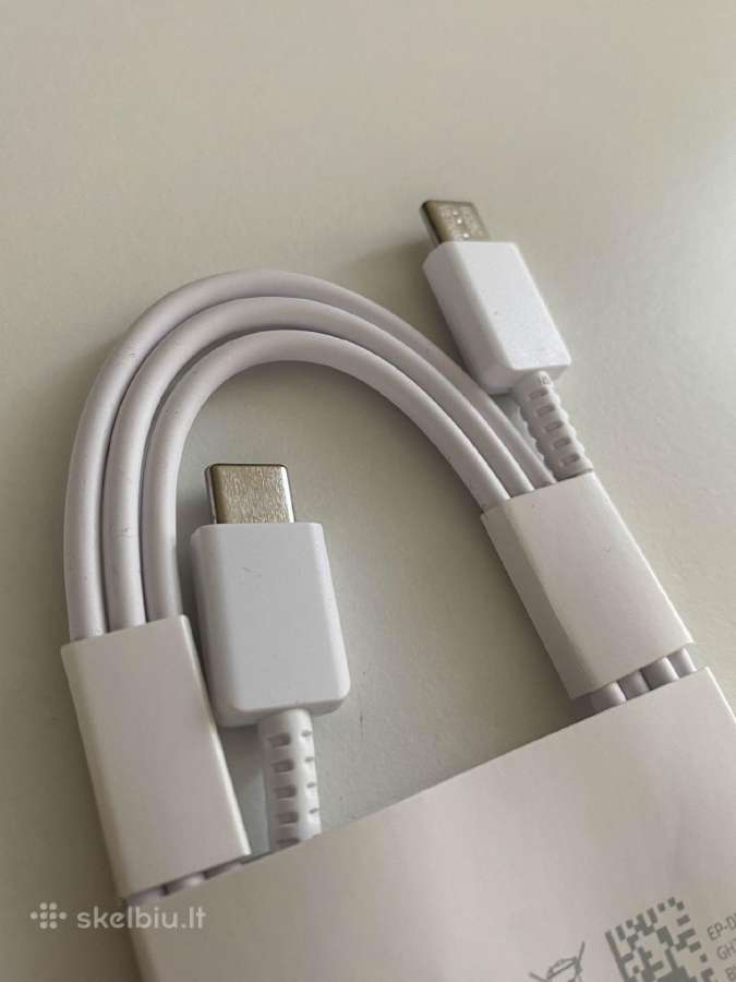 Nauji originalūs 1m Samsung Type-c įkrovimo laidai