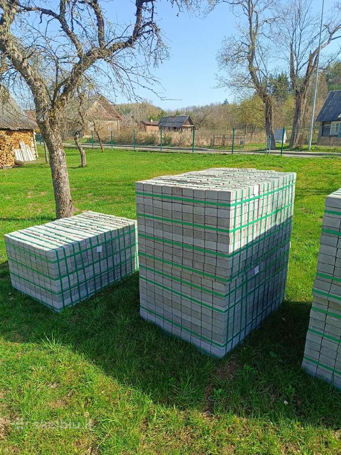 Trinkelės, šaligatvio ir ažūrinės plytelės
