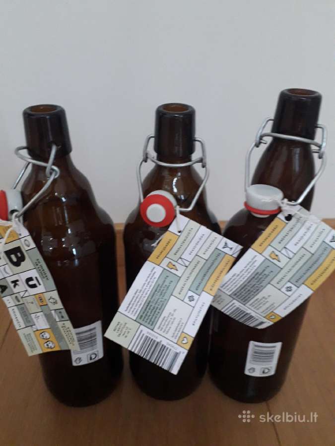 Buteliai 1lt