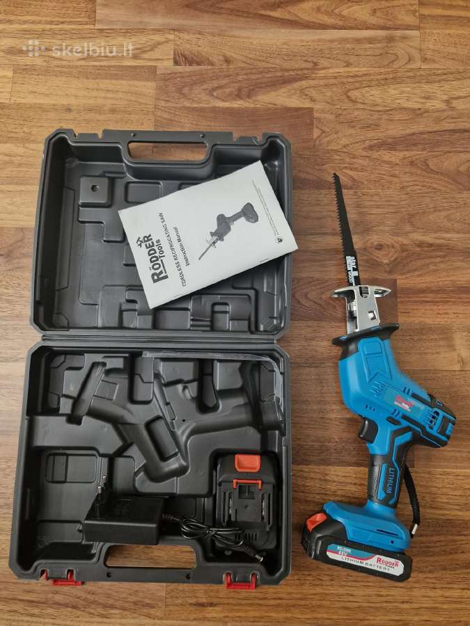 Tiesinis pjūklas 2x18v