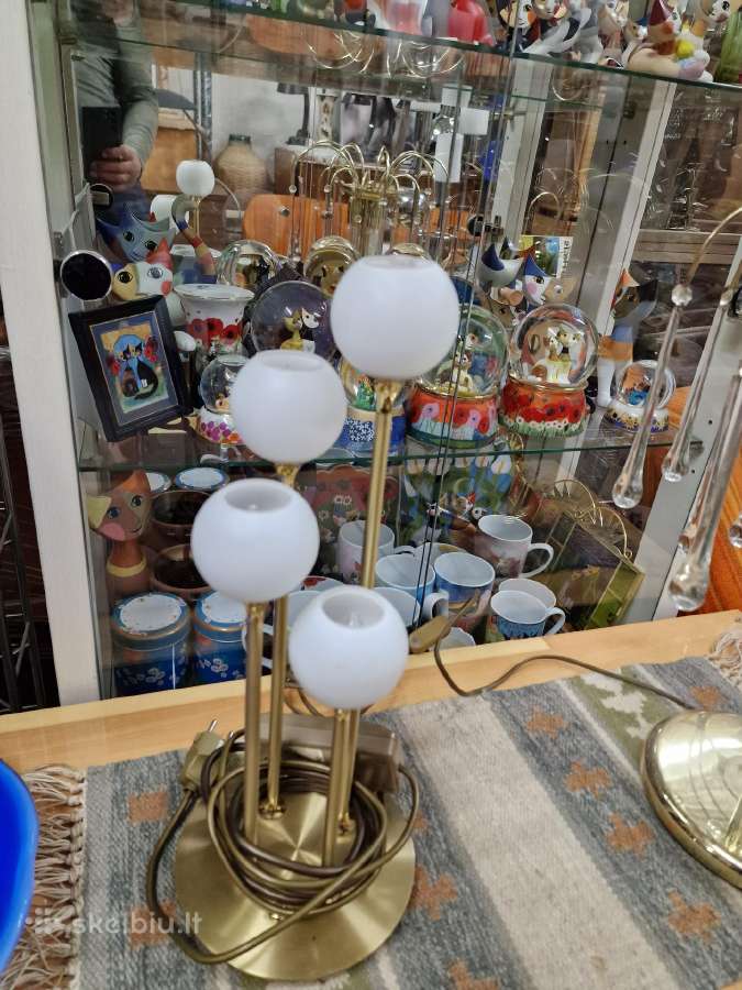 Vintažinės mid century stalinės,pakabinamos lempos - nuotraukos Nr. 31