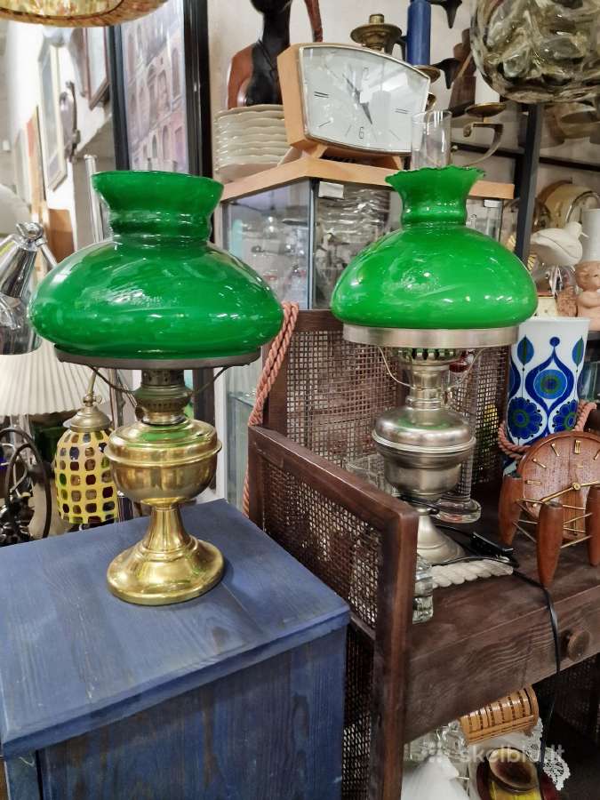Vintažinės mid century stalinės,pakabinamos lempos - nuotraukos Nr. 33
