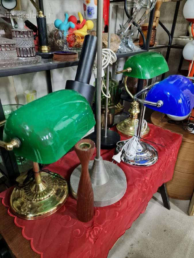 Vintažinės mid century stalinės,pakabinamos lempos - nuotraukos Nr. 34