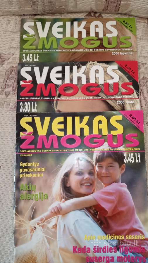 Sveikas žmogus 2000-2001 m 3 vnt
