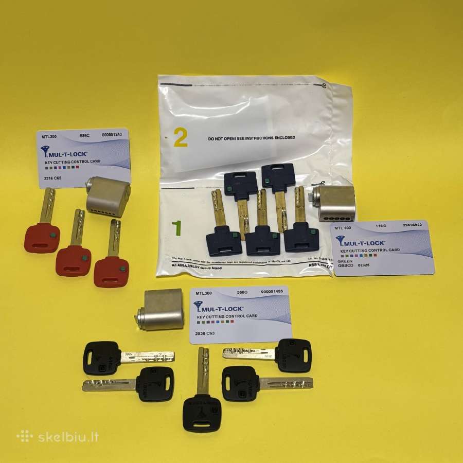 Multlock raktas ir spynos - nuotraukos Nr. 6