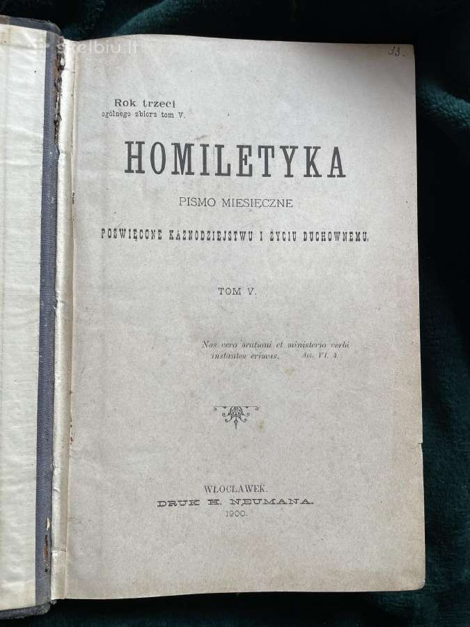 Homiletyka 5 tomas