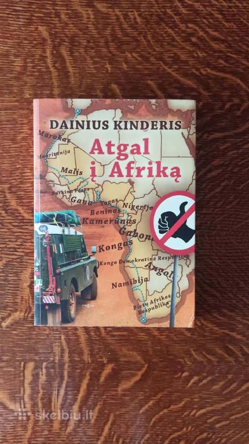 Parduodu knyga"atgal į Afrika"