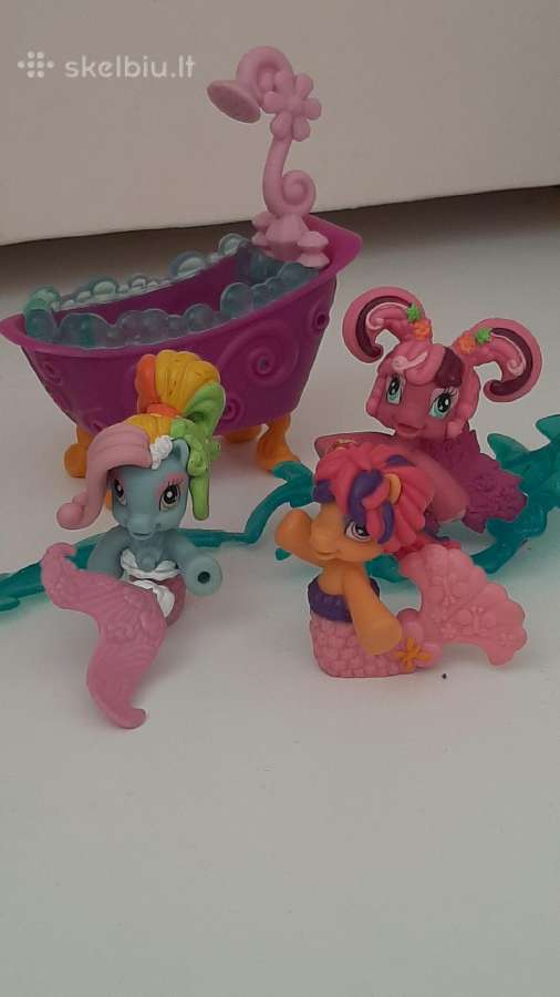 My little pony undinėlės