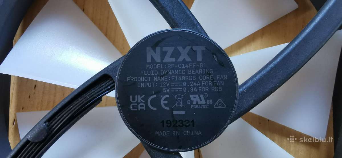 Nxzt ventiliatorius Rf-c14ff-b1 - nuotraukos Nr. 2