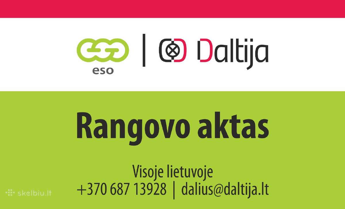 Rangovo aktas.visoje Lietuvoje. Varžų matavimai