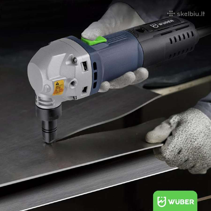 Elektrinės skardos Žirklės Krafdele 1600w Wuber - nuotraukos Nr. 7