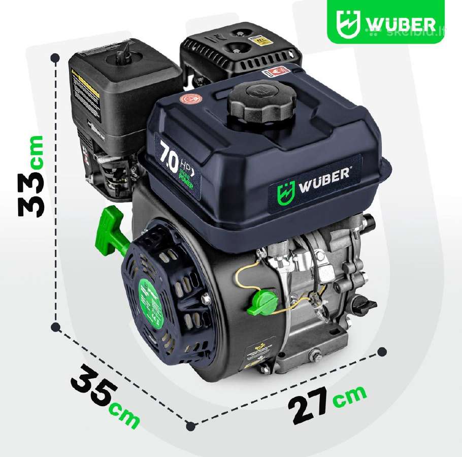 Benzininiai varikliai Wuber Silver Astor Kraftdele