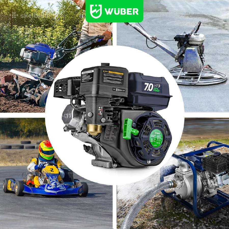 Benzininiai varikliai Wuber Silver Astor Kraftdele - nuotraukos Nr. 5