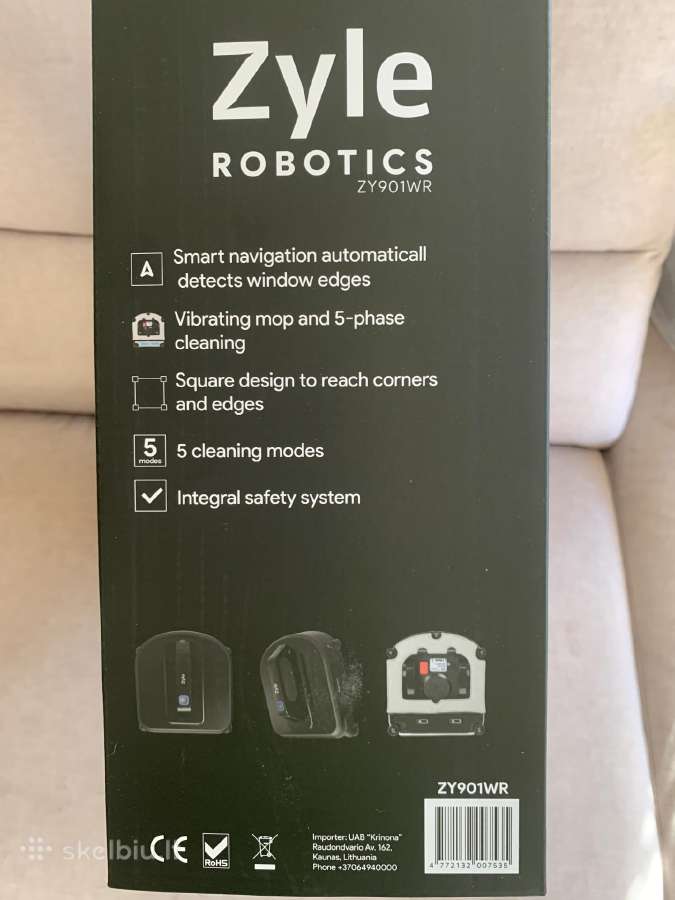 Langų valymo robotas Zyle Zy901wr