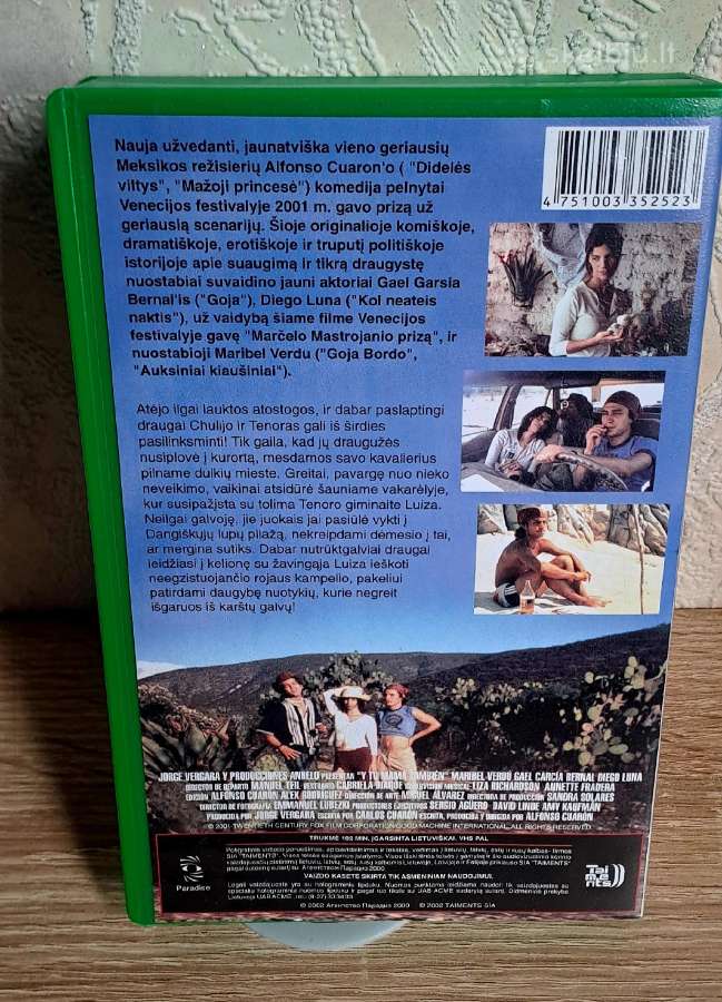 2 Vhs kasetės Skrydis per Lietuvą ir Y tu mama tam - nuotraukos Nr. 3