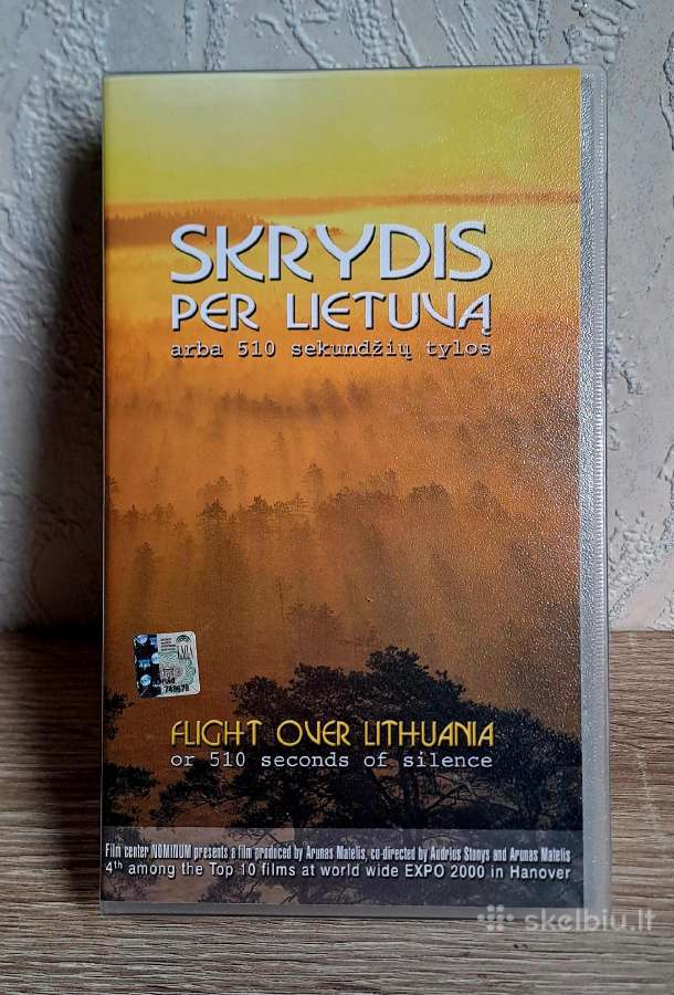 2 Vhs kasetės Skrydis per Lietuvą ir Y tu mama tam - nuotraukos Nr. 4