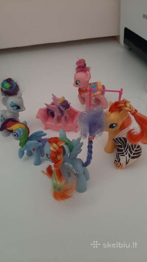 Baby born lėlės, my little pony