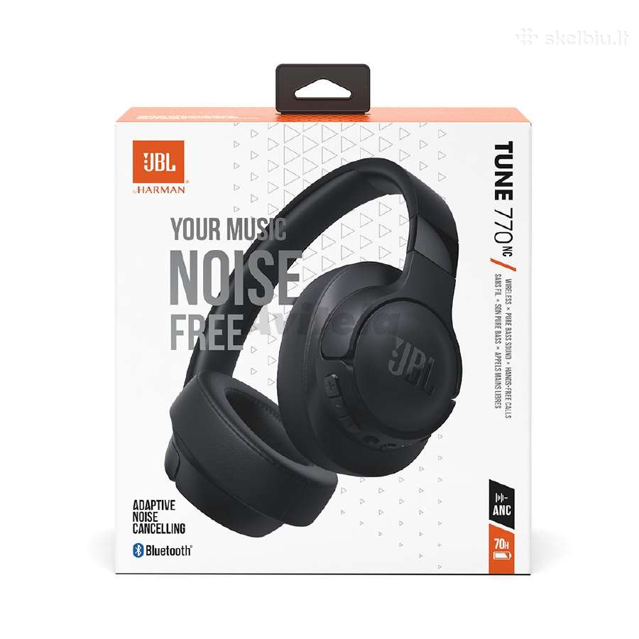 Parduodu naujas belaides ausynes Jbl Tune 770nc - nuotraukos Nr. 2