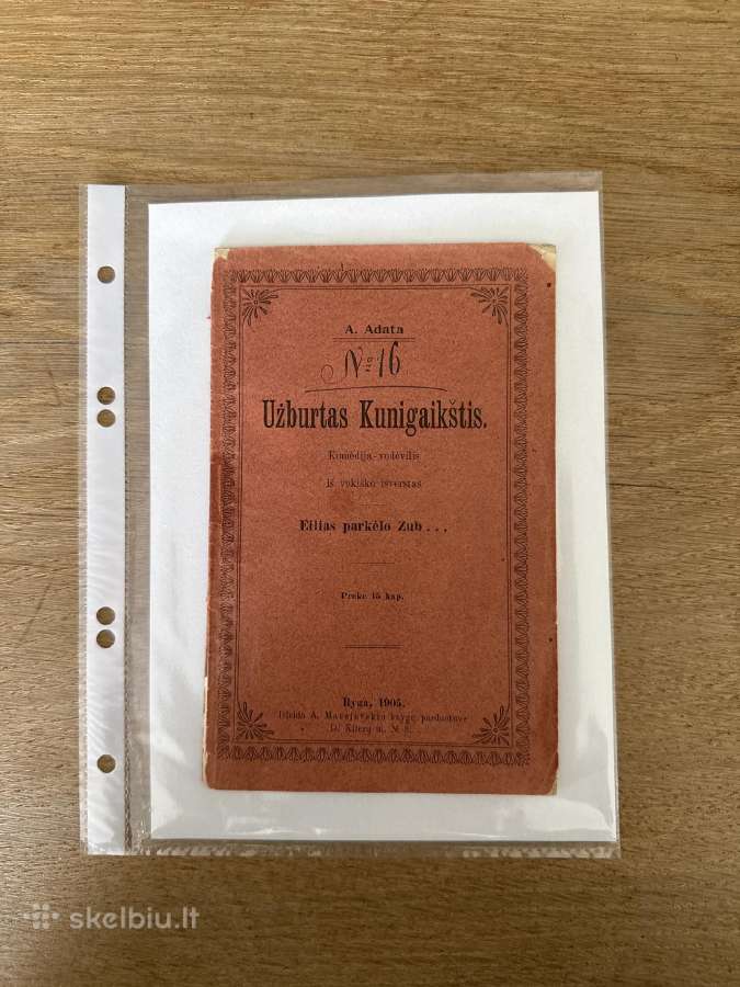 Užburtas kunigaikštis 1905 m.