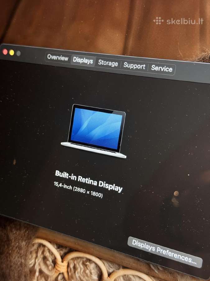 MacBook Pro Retina 15 (Late 2013) - nuotraukos Nr. 4