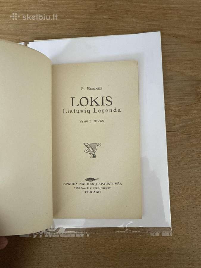 Lokis. Lietuviu Legenda 1915 m. - nuotraukos Nr. 2