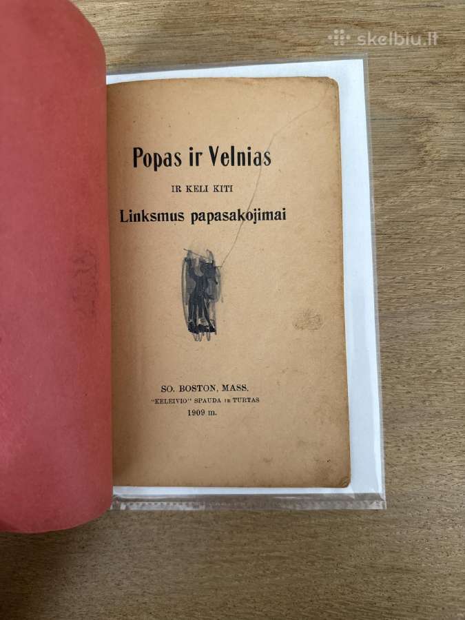 Popas ir velnias ir kitokie papasakojimai 1910 m. - nuotraukos Nr. 2