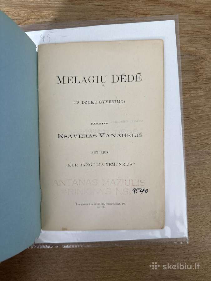 Melagių dėdė (iš Dzuku gyvenimo) 1907 m. - nuotraukos Nr. 2