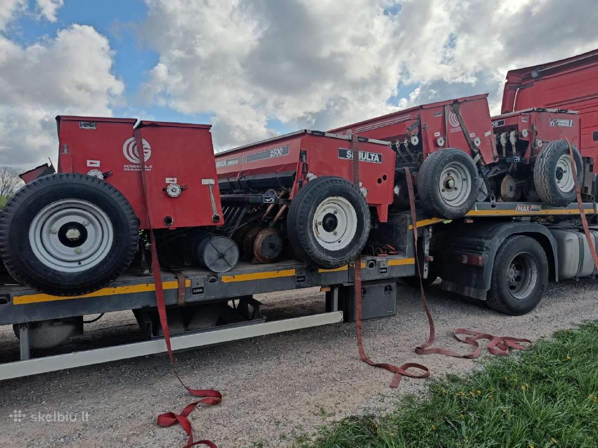 Diskinės sėjamosios Simulta Junkkari, Tume, Juko