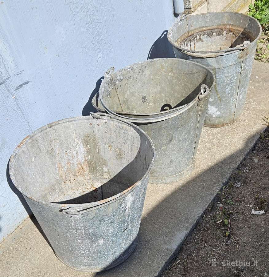 Kibirai Cinkuoti 4vnt. 12(2vnt.),15 ir 20ltr - nuotraukos Nr. 2