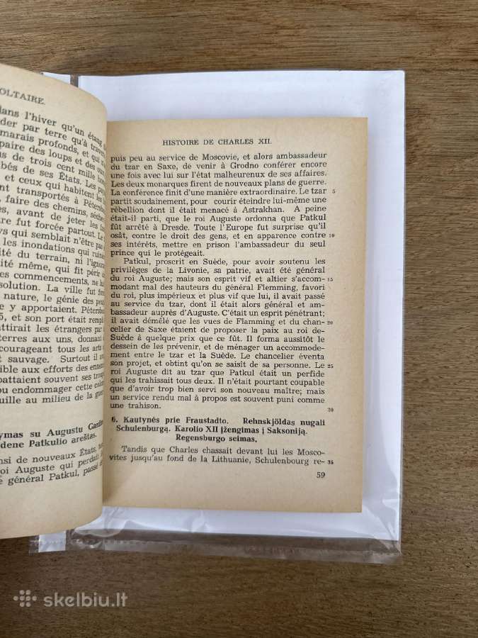Histoire de Charles Xii roi de Suede 1939 m. - nuotraukos Nr. 5