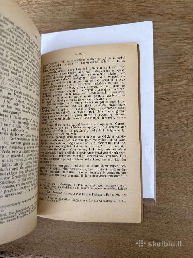 Darbo pradas Eiropos mokyklose 1919 m. - nuotraukos Nr. 5