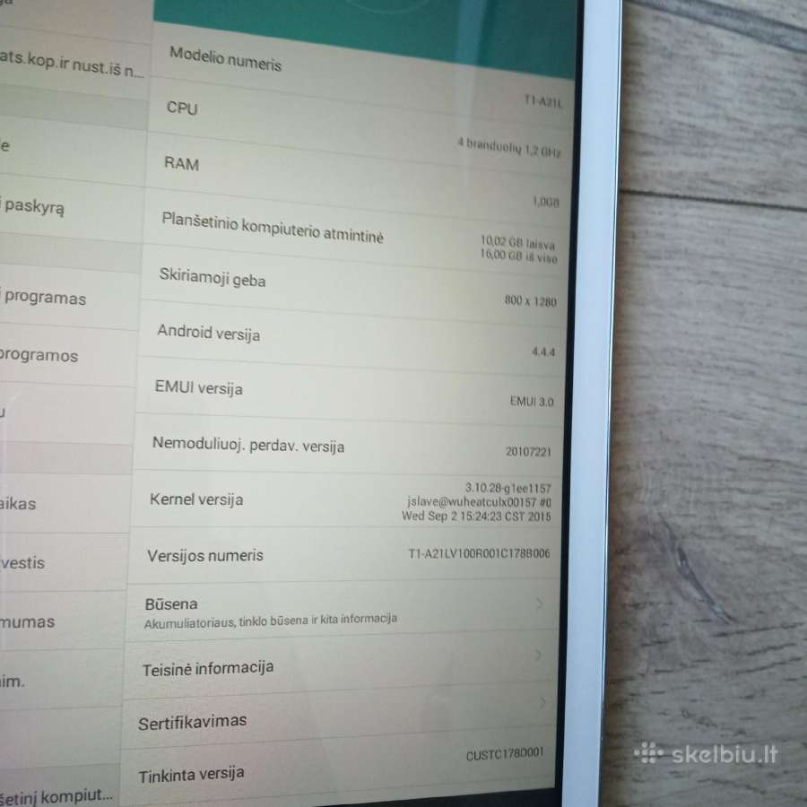 Huawei ploncete su sim - nuotraukos Nr. 3
