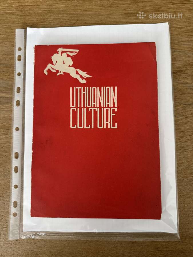 Lithuanian Culture 1938 m.