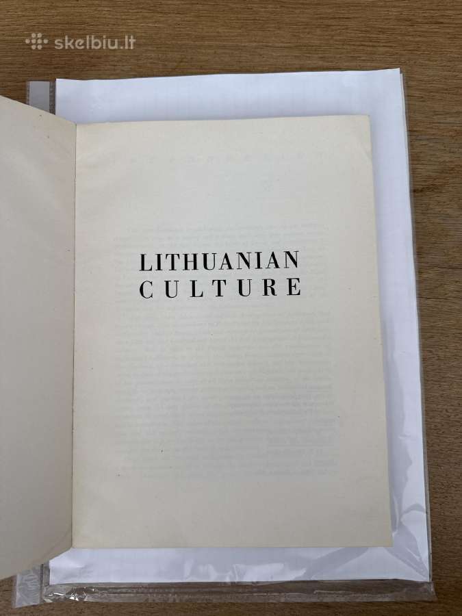 Lithuanian Culture 1938 m. - nuotraukos Nr. 2