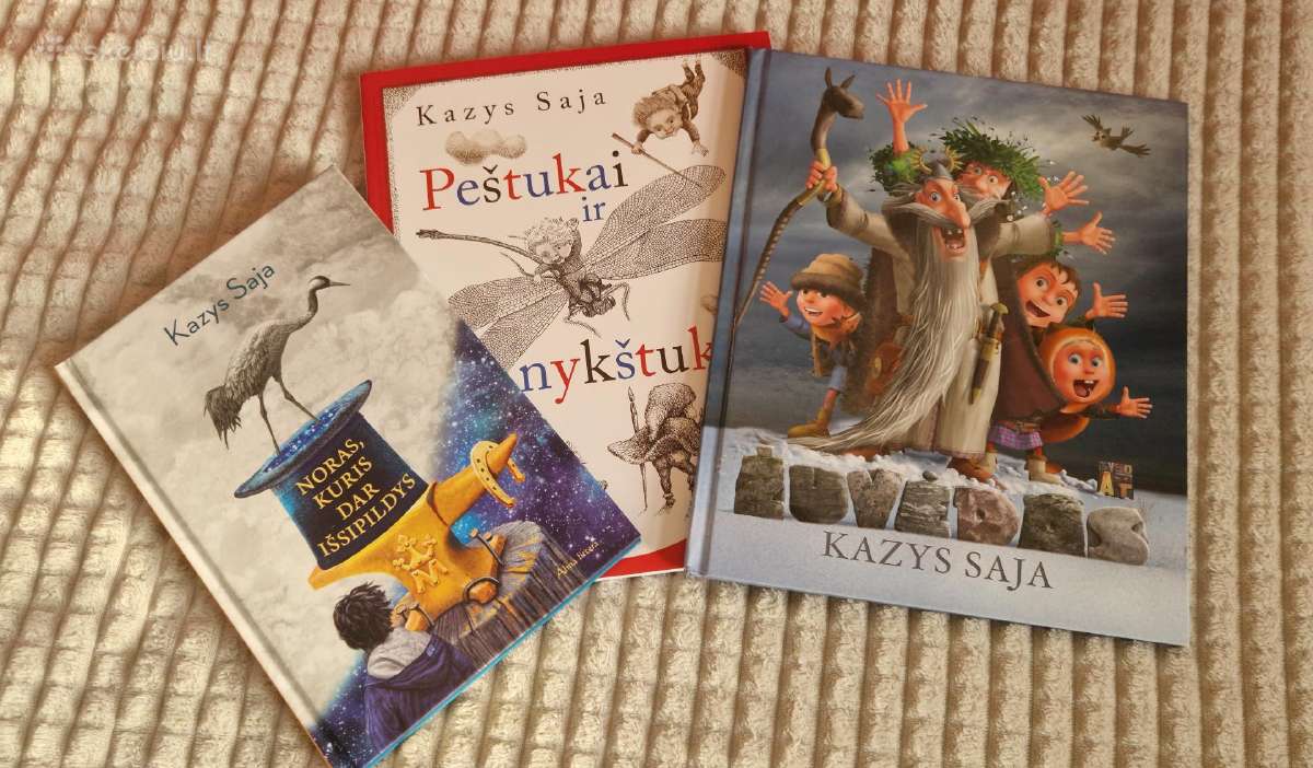 Knygos Peštukai. Žuvėdas. Noras. (k.saja)