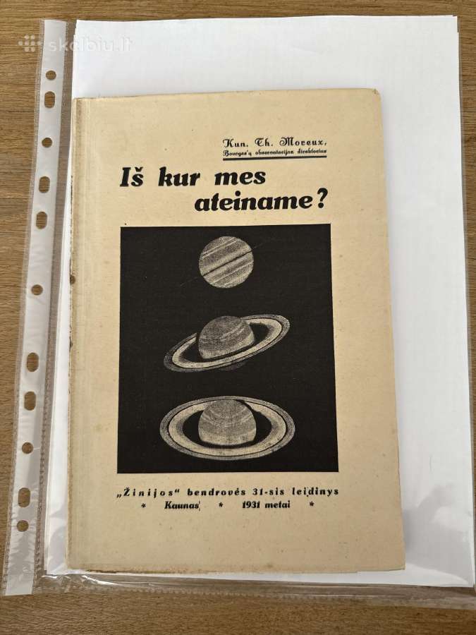 Iš kur mes ateinam ? 1931 m.