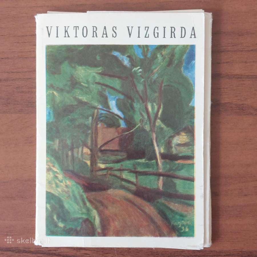 Viktoras Vizgirda - atvirukų komplektas 1967 m. - nuotraukos Nr. 3