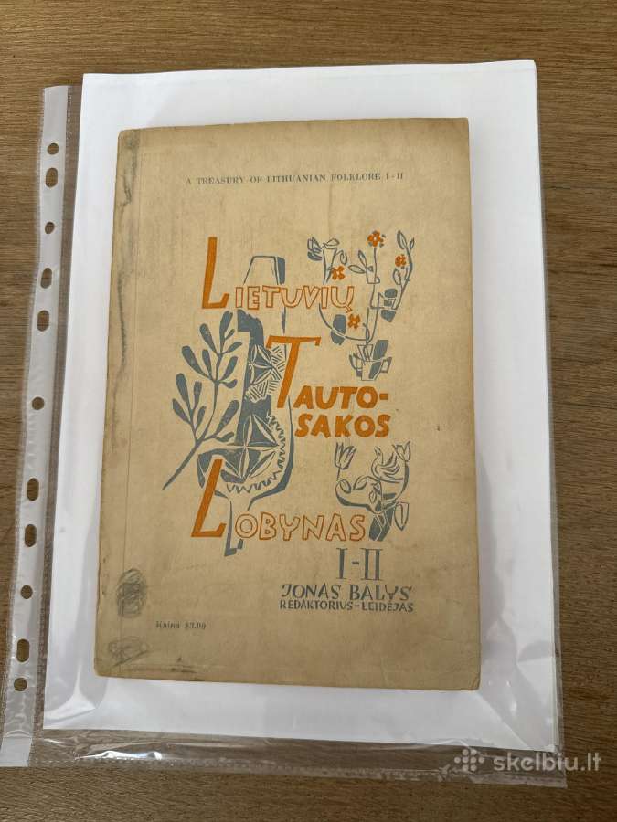 Lietuvių tautosakos lobynas I-II d.