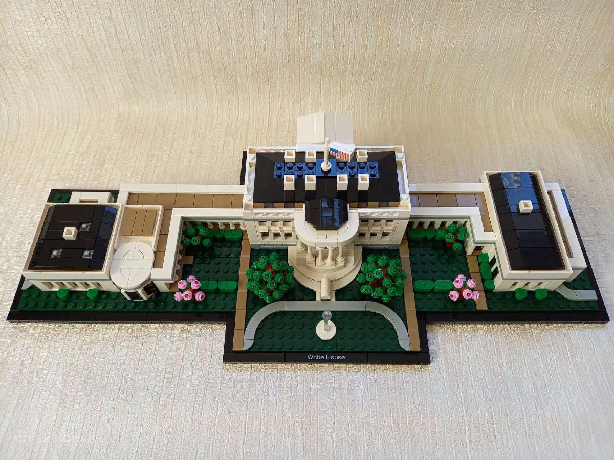 21054 Lego architektūra Baltieji rūmai - nuotraukos Nr. 3