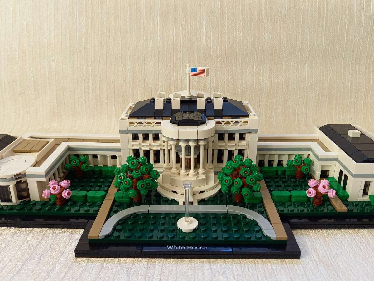 21054 Lego architektūra Baltieji rūmai - nuotraukos Nr. 4